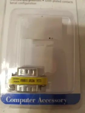 Radioshack 040293150631 Male Db9 To Gender Adapter 26 231 Radio Shack Computer Accessory 1 Pak #3