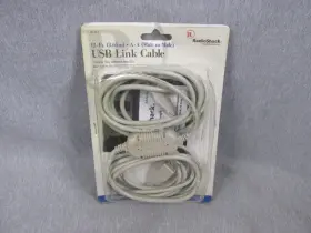 26-173 Radioshack Radio Shack Usb 12 Foot Link Cable Male To New