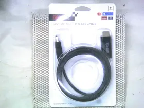 2604616 Radioshack Gigaware 6-foot Displayport-to-hdmi Cable