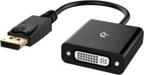 R-1141 Rankie Displayport Dp To Dvi Adapter 1080p Full Hd Converter Black