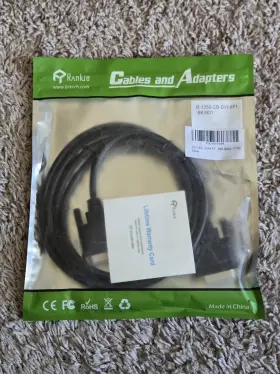 R-1350-cb-dvi-6ft-bk Rankie R-1350-cb-dvi-6ft-bk/b01 Lot Of 4 6ft Dvi Cables Male To Black R-1350-cb-dvi-6ft New