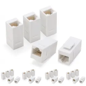 Rapink 635411862758 Rj45 Coupler Inline Keystone Jack Female To 25