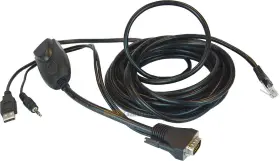 Mdutp40-vga Raritan Mdutp40vga 13ft Masterconsole Digital Kvm Audio / Usb Cable