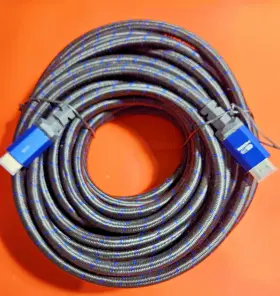 Ritz 843812156332 25 Feet Brand Hdmi 2.0 Cable Braided Insulation New Items