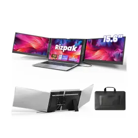 P7-pro Rizpak One Cable Laptop Screen Extender 15.6 Inch Ultra-slim Triple Portable Monitor