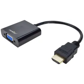 Y10a187-b1 Rocstor Premium Hdmi To Vga 3.5mm Audio Adapter Y10a187b1