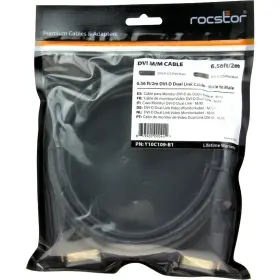 Y10c109-b1 Rocstor Dvi-d Dual Link Display Cable M/m Black - Dvi For Video Device
