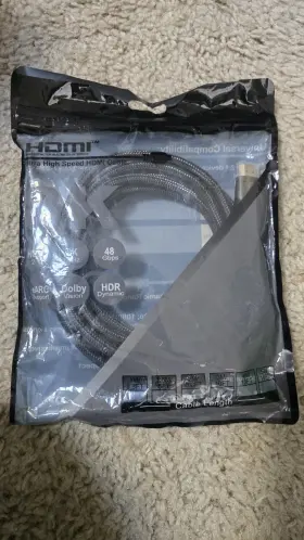 Cb-h21611-s1 Rohs Dolby Vision 8k Ultra High Speed Hdmi Gunmetal Gray Cable - 10ft