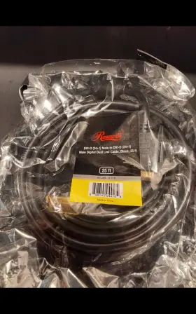 Unp21921dv014 Rosewill 25ft Dvi-d 24 1 Video Cable Male/male 28awg Digital Dual Link Gold Plated Display #2