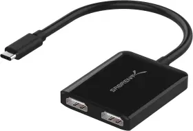 Sabrent 819921028051 Usb Type C Dual Hdmi Adapter Supports Up To Two 4k 30hz Monitors #3