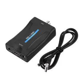 Saizhuo 766171357434 Bnc To Hdmi Video Converter Box Adapter With Audio For Security Cameras D
