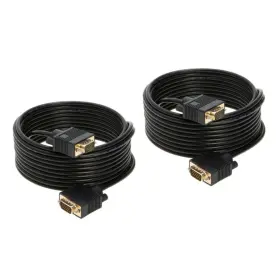 309891 Satmaximum 2-pack- 30ft Svga M/m 15 Pin Cable Hd Display Tv Video Projector Pc Monitor Cord