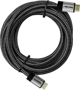 Secureomax 729378612706 Hdmi Cable 4k With Braided Cord 25 Feet