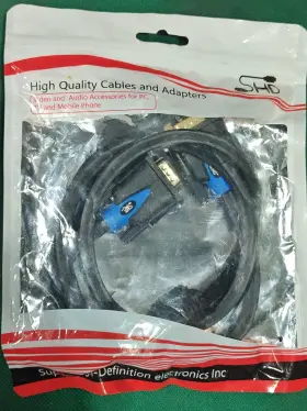 Vgashd-3 Shd Vga Cable 5m 16ft Male To Hd15 Pc Monitor Lead Svga Video