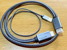 Sm-h2d4-100 Shudmeng Hdmi To Dp Adapter/converter 4k 60hz Male Displayport