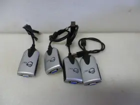 02-1071b Siig Lot Of 4 Usb 2.0 To Vga External Video Adapter Converter