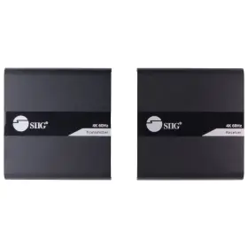 Siig B18139x 4k60hz Hdmi 2.0 Extender Over Ethernet Ip Kit With Ir - Black