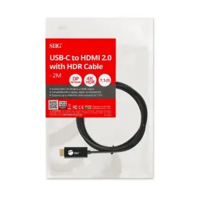 Cb-tc0j11-s1 Siig Usb-c To Hdmi 2.0 Active Cable - 2m 4k60hz Hdr #2