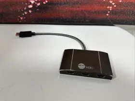 Ce-dp0c12-s1 Siig Tested Triple Monitor Adapter/displayport To 3 Hdmi/