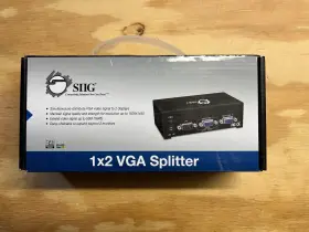 Siig Ce-vg0911-s1 1x2 Vga Splitter