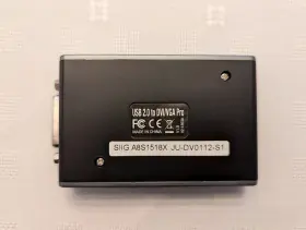 Ju-dv0112-s1 Siig Usb 2.0 To Dvi/vga Pro Adapter W. Cables #2