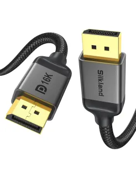 Gh-099 Silkland Displayport Cable 2.1 Vesa Certified Dp 16k 60hz 8k 1