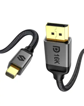 Gh-185-2 Silkland 16k Mini Displayport To 2.1 Cable 60hz 8k 120hz 4k 240hz H