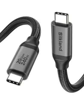 S3503 Silkland Usb C Monitor Display Cable 3.3ft 4k 144hz/60hz 8k 3.2 Gen 2x2