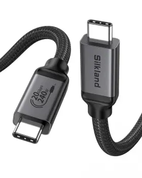 S3609 Silkland Usb 4 Cable Long For Thunderbolt 16.5ft/5m 20gbps Data Sync