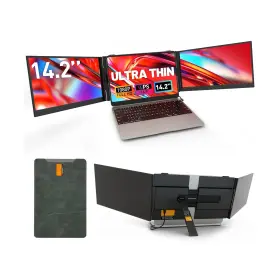 Sitrunda 710436232011 One Cable Connection Laptop Screen Extender Monitor Portable Ultra Thin 14.2