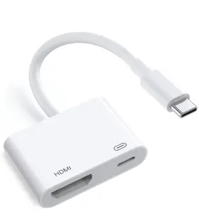 Ustu-044 Smilebridge Mfi Certified Usb C To Hdmi Adapter For Iphone 16 15 Tv 4k 60hz Type-c