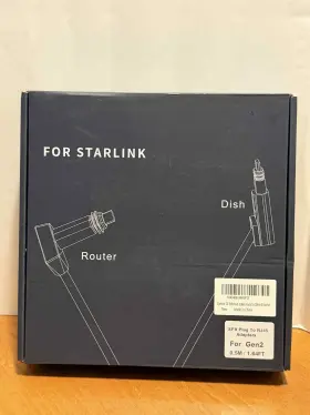 X004bh4nyd Starlink Spx Plug To Rj45 Adapters For Gen2 0.5m / 1.64ft