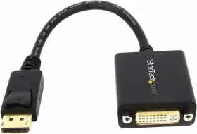Startech 013040082936 Displayport To Dvi Adapter M/f Dp Converter 1920x1200 1080p Black