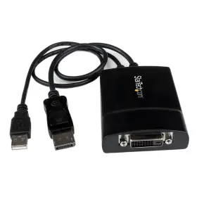 Startech 065030848749 Male Displayport To Female Dvi Dual Link Active Video Adapter Converter