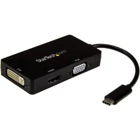 Startech 065030871129 Usb-c Multiport Adapter - 3-in-1 Usb C To Hdmi Dvi Or Vga