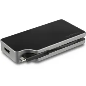 Startech 065030878074 Usb-c Multiport Video Adapter 4-in-1 - 85w Power Delivery Space Gray