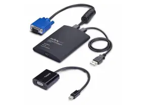 Startech 065030922401 Portable Laptop Crash Cart Adapter Usb/vga/mini Displayport Kvm Console