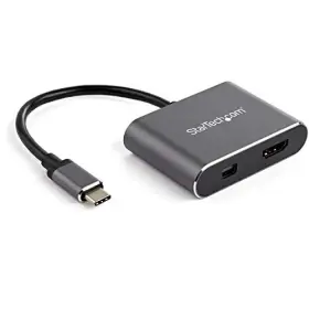 244465 Startech Usb C Multiport Video Adapter - 4k 60hz Usb-c To Hdmi 2.0 Or Mini