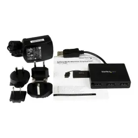 Startech 609921760552 Mstdp123dp Displayport To Multi-monitor Splitter With 3-port