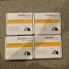6503084874 Startech Displayport To Dvi Dual Link Active Adapter Lot Of 4