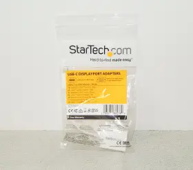 Cdp2vgaw Startech Startech.com Usb-c Thunderbolt 3 To Vga Display Port Adapter In White For Mac #3