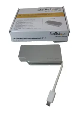 Cdpvdhdmdp2g Startech 4in1 Usb C Video Adapter Space Gray 4k 60hz Part#cdpvdhdmdp2g