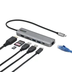 Startech.com Dkt30chsdpd1 Startech.com 7-in-1 Usb-c Hub Extra Long Cable Multiport Adapter With Gigabi
