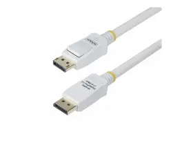 Dp12-cable-6ftw Startech.com Displayport 1.2 Cable 4k 60hz Cabl 6ft White Vesa