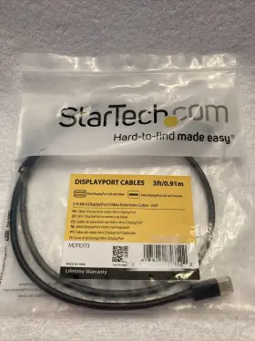 Mdpext3 Startech.com 3ft Minidisplay Port