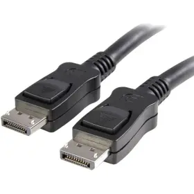 Displ50cm Startech 0.5m Short Displayport 1.2 Cable With Latches M/m - 4k
