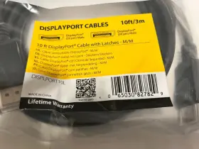 Displport10l Startech Lot Of 4 - Displayport Male To 10ft 3m #3