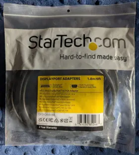 Dp2vgamm6b Startech 6ft. Mini Displayport To Adapter Cable - Opened But Unused