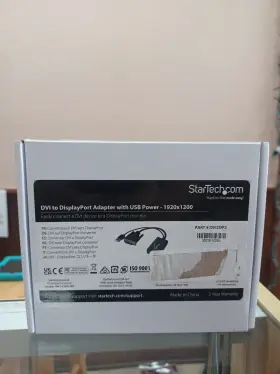 Dvi2dp2 Startech Genuine Dvi To Displayport Adapter With Usb Power 1920x1200 Video