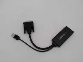 Dvi2hd Startech Dvi-d Male To Hdmi Adapter With Usb Audio